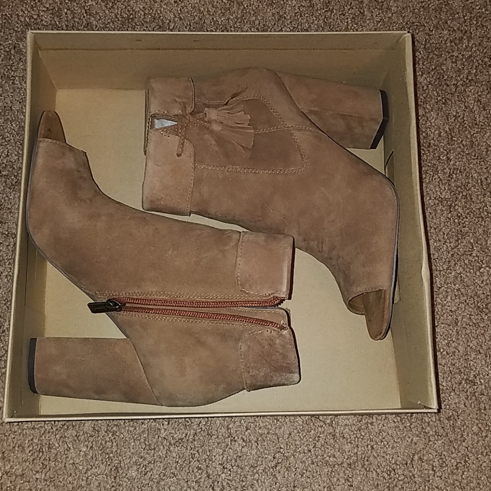 Ankle Open Toe Booties